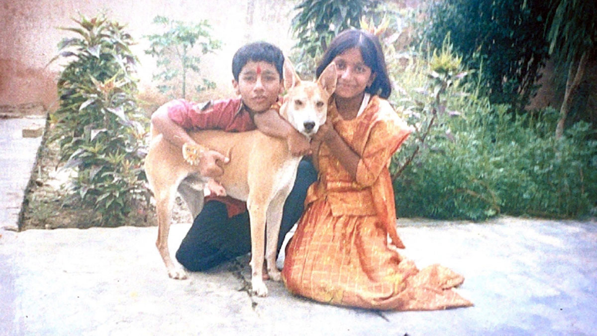 He was our sibling, a playmate & great fun 