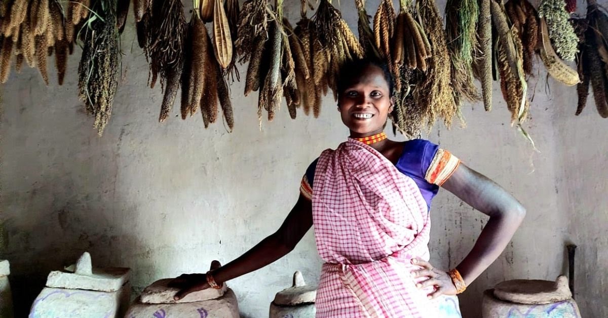 Tribal woman becomes brand ambassador of millet