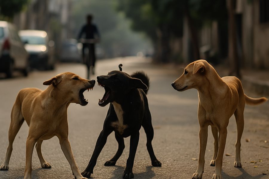 Doggy fights? Here is a firm yet humane approach…
