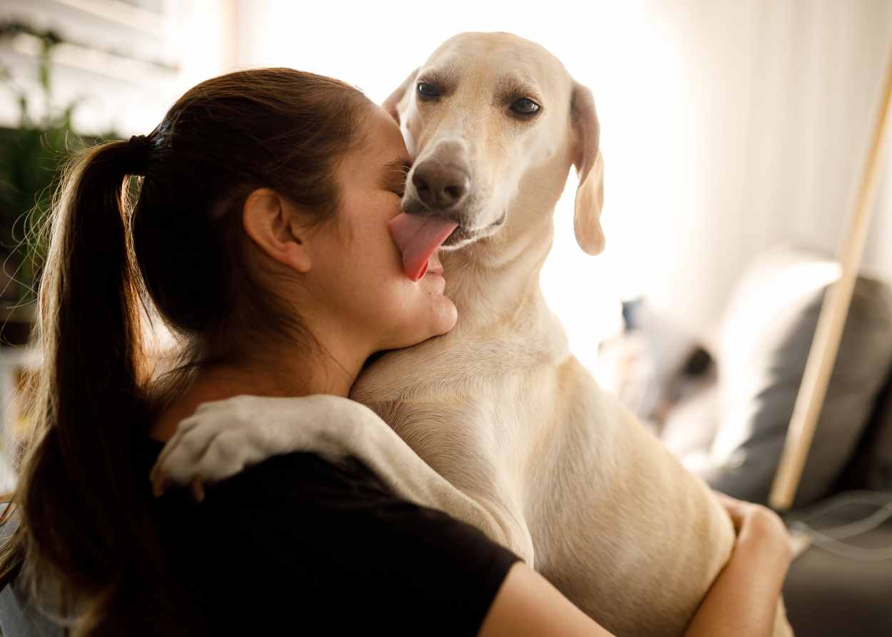 How touch, scent & ESP bind us to our dogs