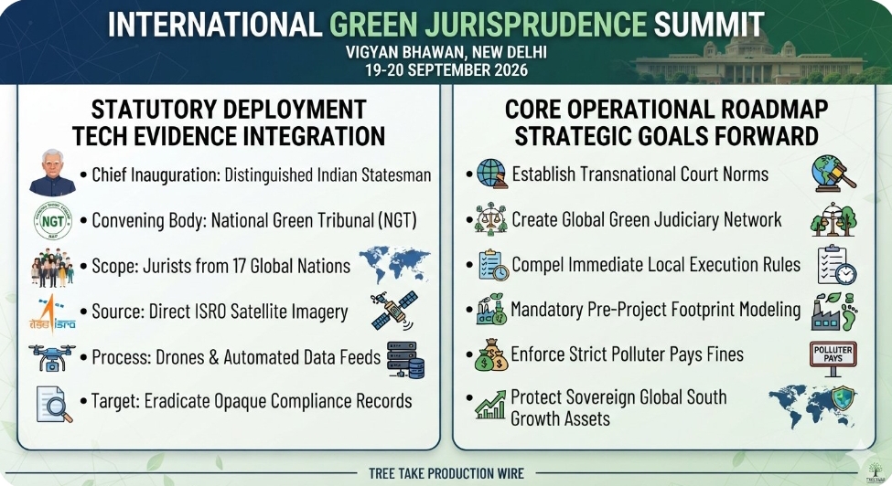 Prime Minister Modi to Open Landmark International Green Conference as NGT Convenes Global Legal Panel