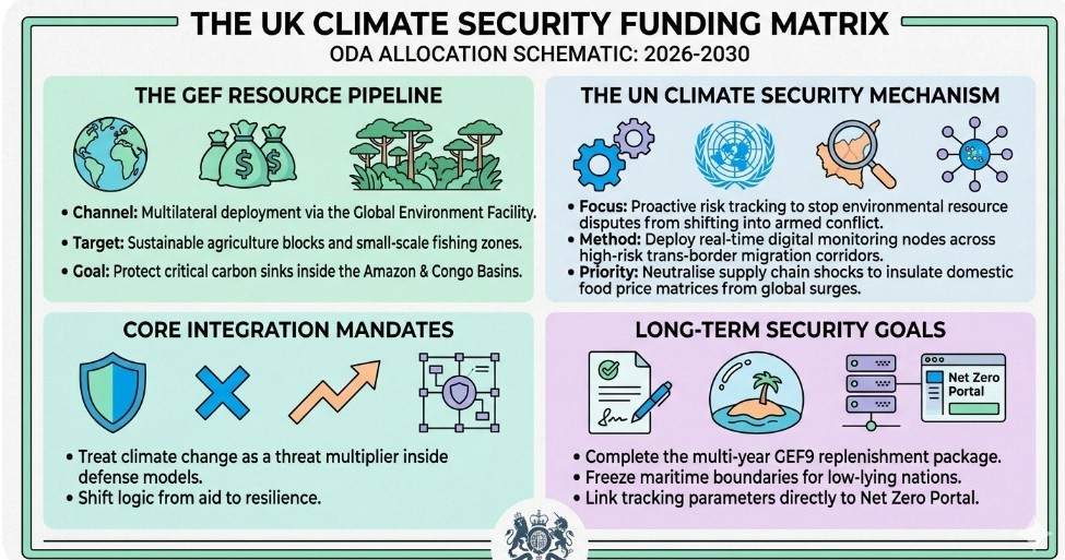 UK Commits £331 Million to Confront Climate-Driven Conflict and Protect Trans-Border Supply Lines