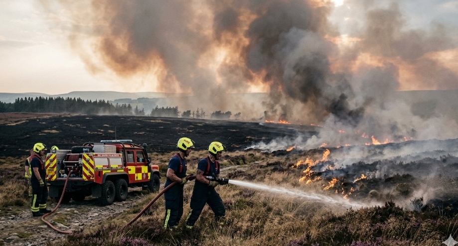 Climate Committee Warns of Imminent Loss of Life as UK Wildfires Hit Record Highs