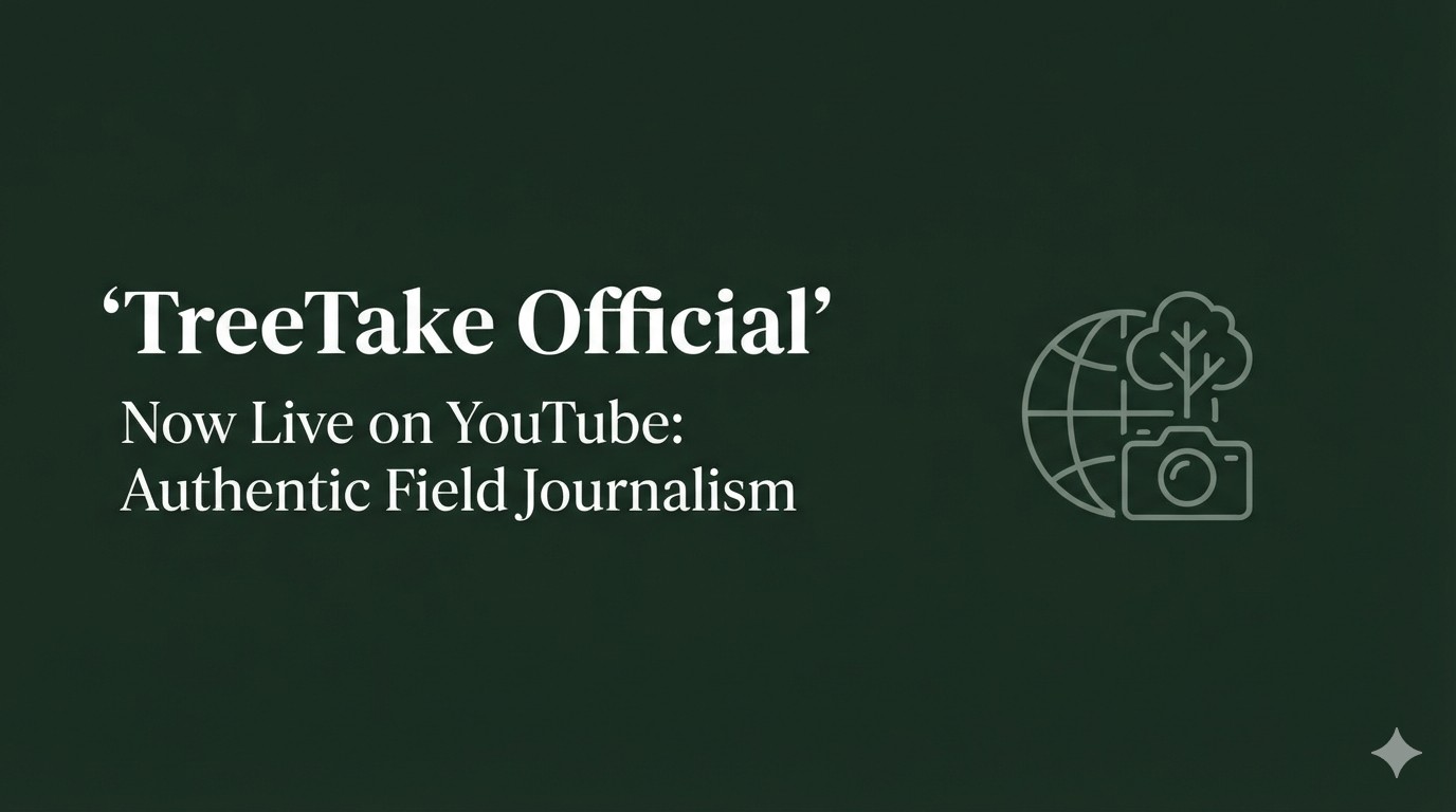 TreeTake Official Launches on YouTube: Bringing Hard-Hitting Field Journalism to Your Screen