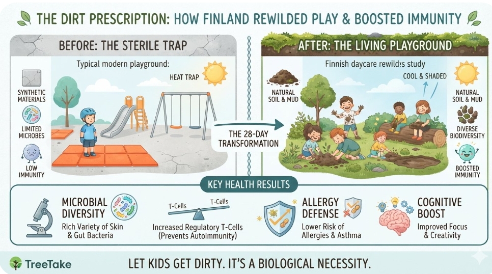 Why Your Child Needs Mud, Not Rubber: The Finnish Playground Revolution