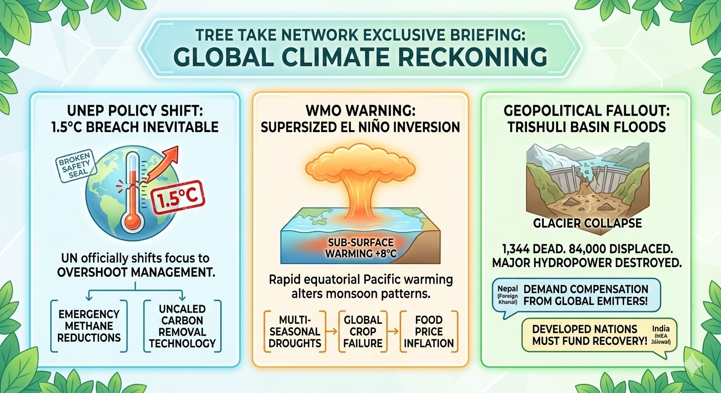 Deepening Pacific Warming Triggers Himalayan Destruction and Cross-Border Diplomatic Standoff