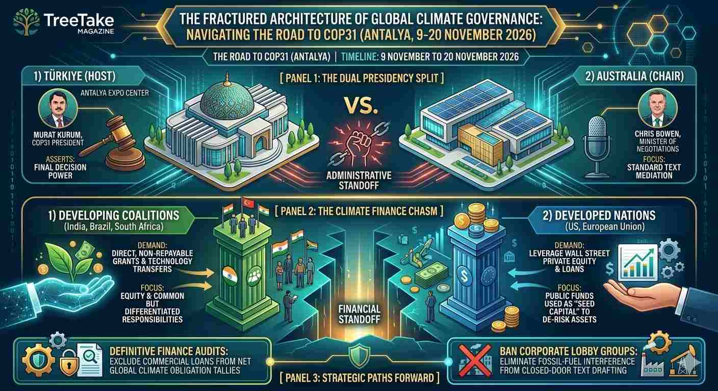 The Battle for the 1.5°C Boundary: Fractured Diplomacy and Financial Standoffs Define the Impending COP31 Climate Summit