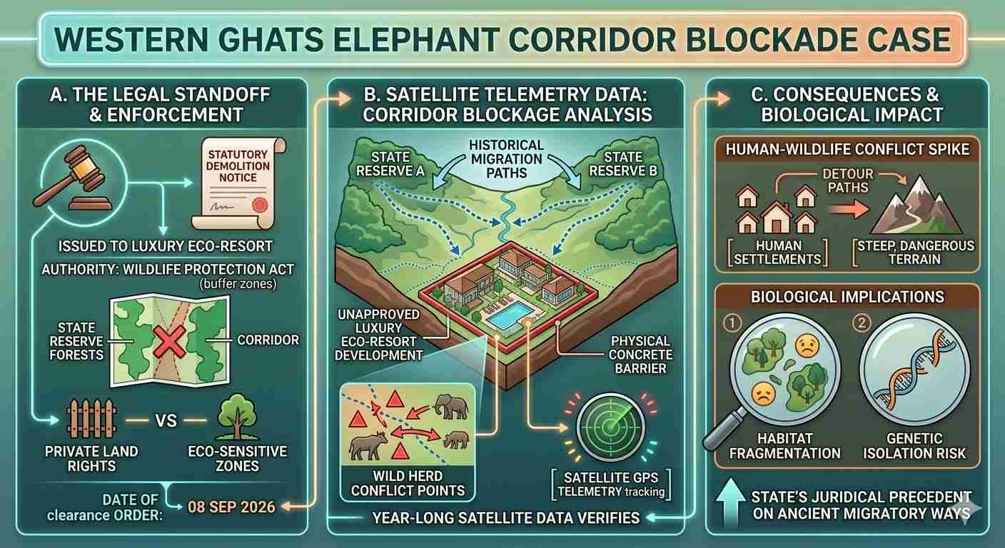 Demolition Notice Issued to Luxury Resort Over Illegal Elephant Migratory Blockade