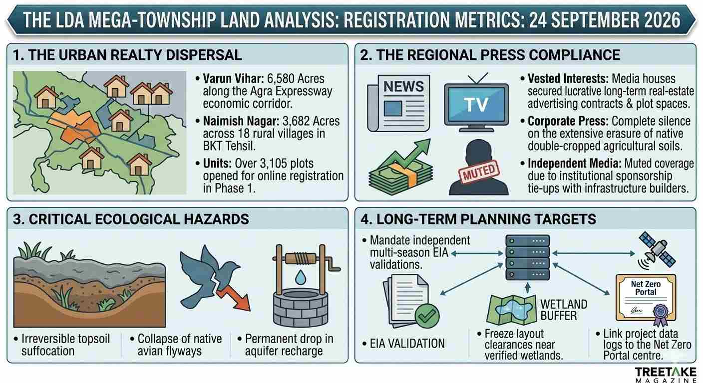 LDA Launches Massive Township Registrations Amid Corporate Media Silence Over Irreversible Loss of Fertile Alluvial Soils