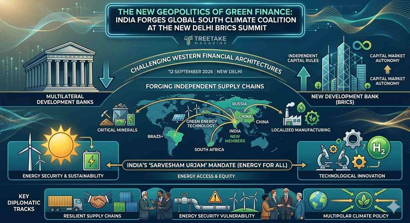 India Forges Global South Climate Coalition at the New Delhi BRICS Summit