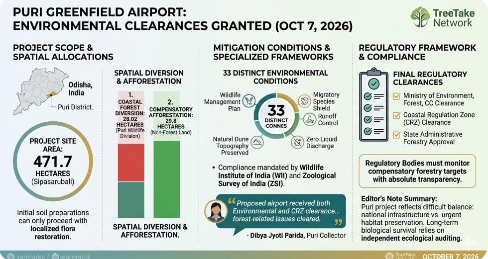 Final regulatory clearances remove major environmental hurdles for Indias upcoming coastal greenfield international airport