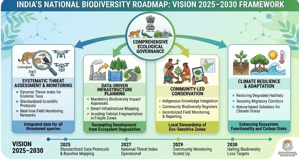 Union Environment Ministry finalises comprehensive national biodiversity roadmap and Vision 2025-2030 framework