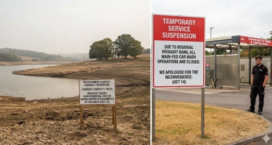Severe Drought Forces English Water Companies to Seek Commercial Bans