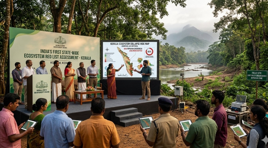 Kerala Kicks Off Indias First State-Wide Ecosystem Red List Assessment Following Devastating Western Ghats Forest Loss