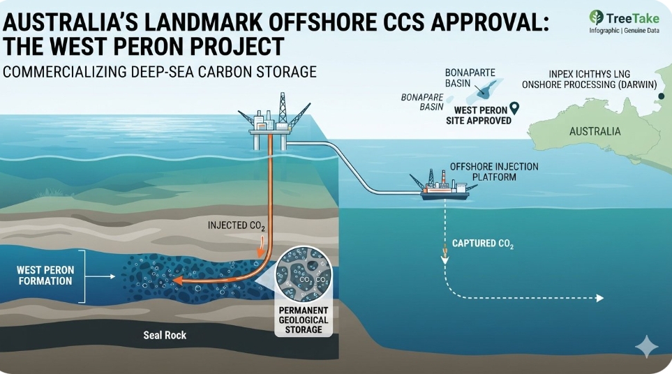 Australia formalises landmark offshore carbon storage site for Inpex