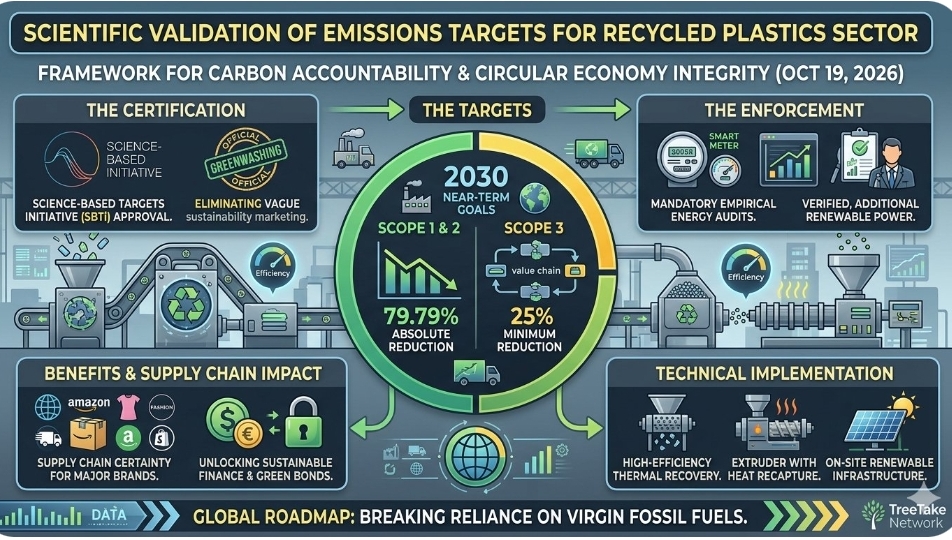 Global Scientific Body Validates Ambitious Near Term Emissions Targets for Recycled Plastics Sector