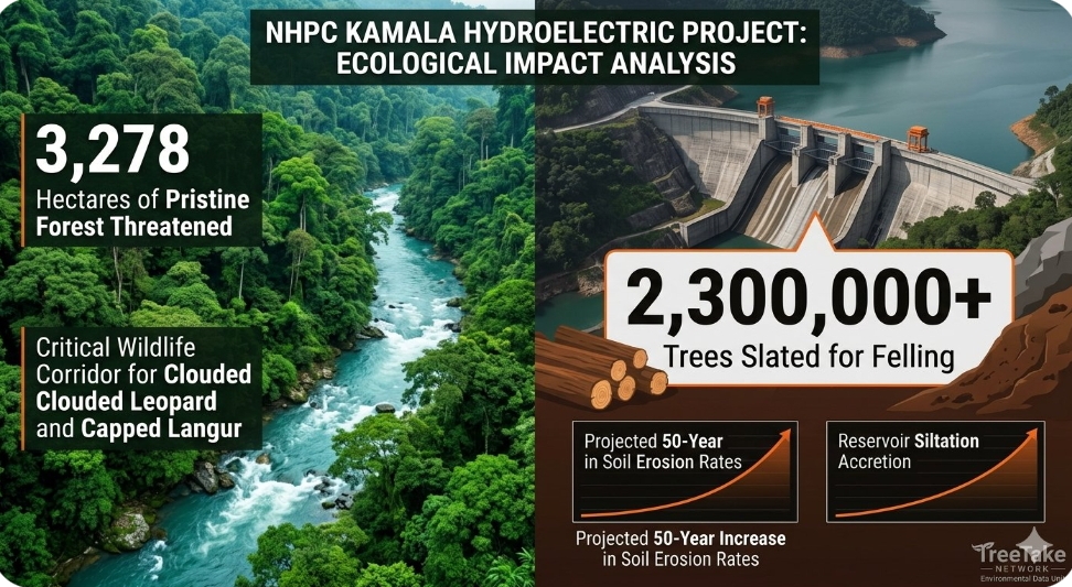 Massive infrastructure bid threatens pristine ecosystems in Arunachal Pradesh as dam project seeks forest diversion