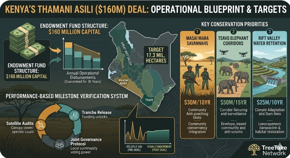 Milestone package secures funding for vital wildlife habitats across Kenya