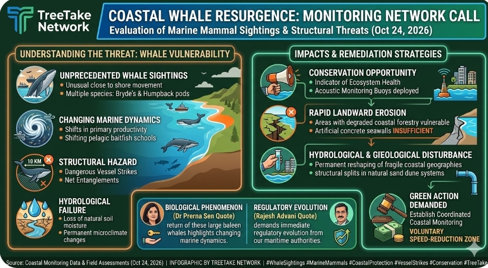 Marine researchers document unexpected resurgence of whale sightings near coastal beaches prompting monitoring network call