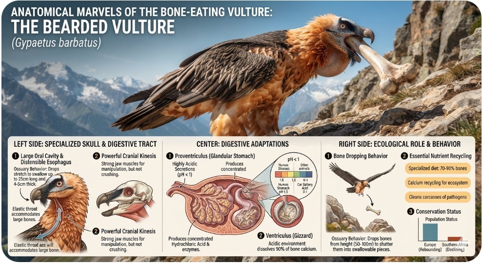 The Fragile Majesty of the Bone-Eaters: The Looming Extinction and Resurgence of the Bearded Vulture