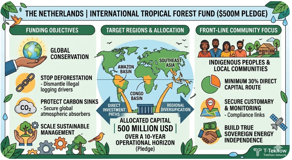 Netherlands launches half-billion dollar international fund for tropical forest protection