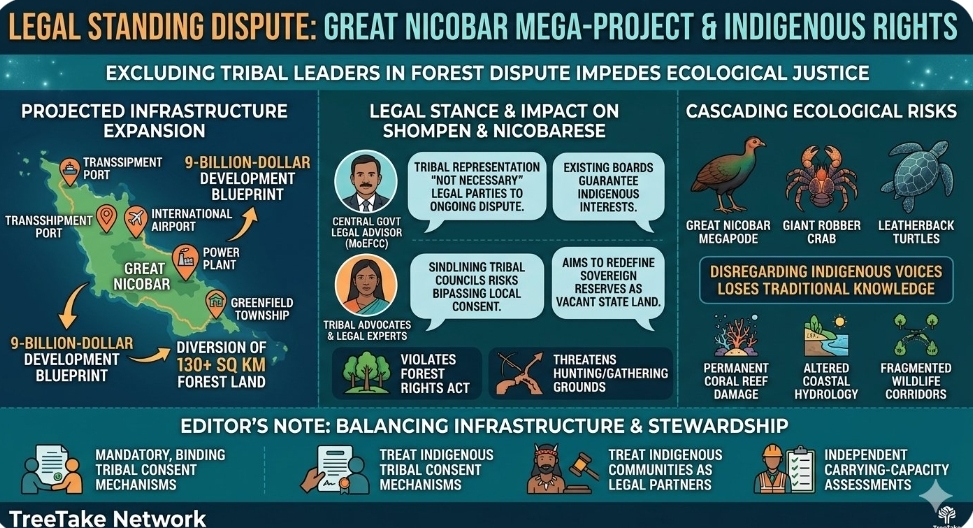 Tribal leaders declared not necessary legal parties in ongoing Great Nicobar forest rights dispute