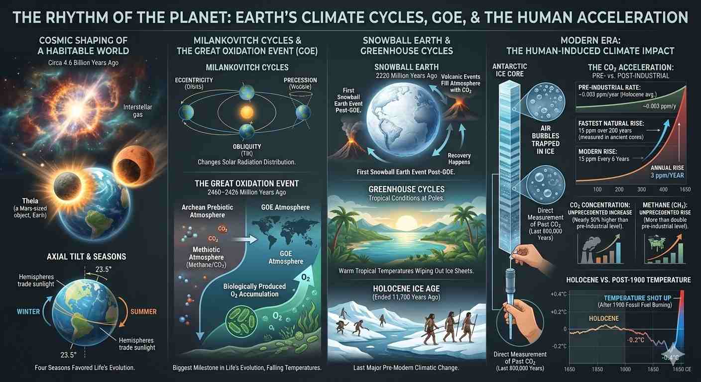 The current global warming is geologically unprecedented